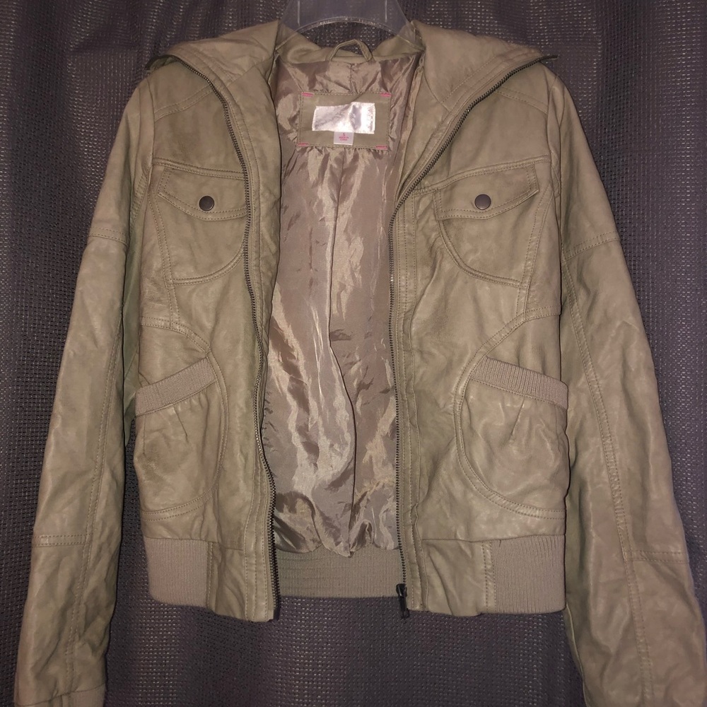 Light olive jacket